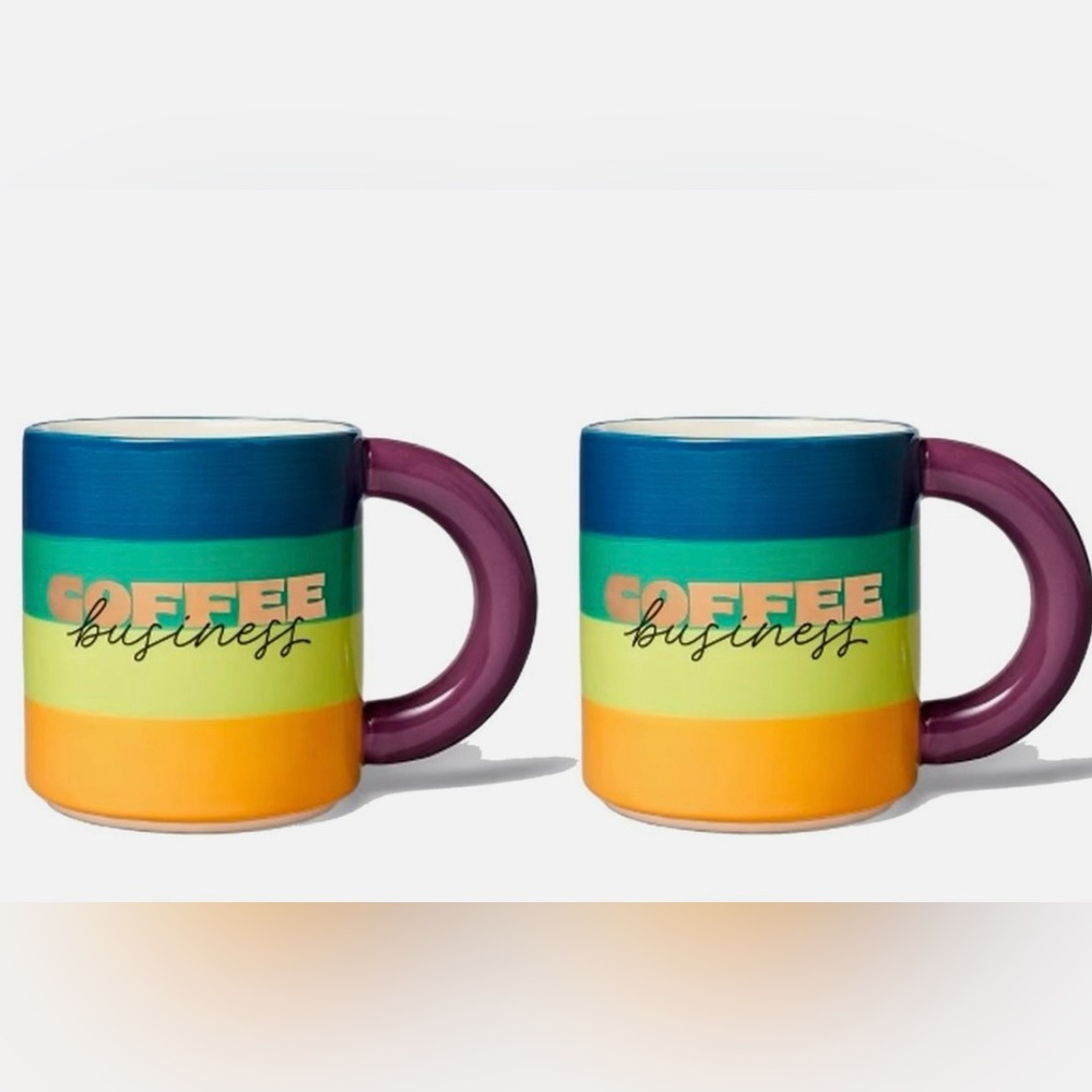 Tabitha Brown “Coffee Business” Mug set of 2 New!